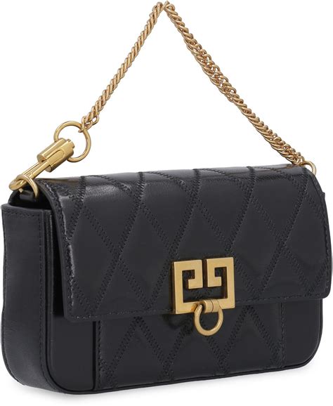 givenchy mini pocket quilted leather bag review|givenchy cube chain leather bag.